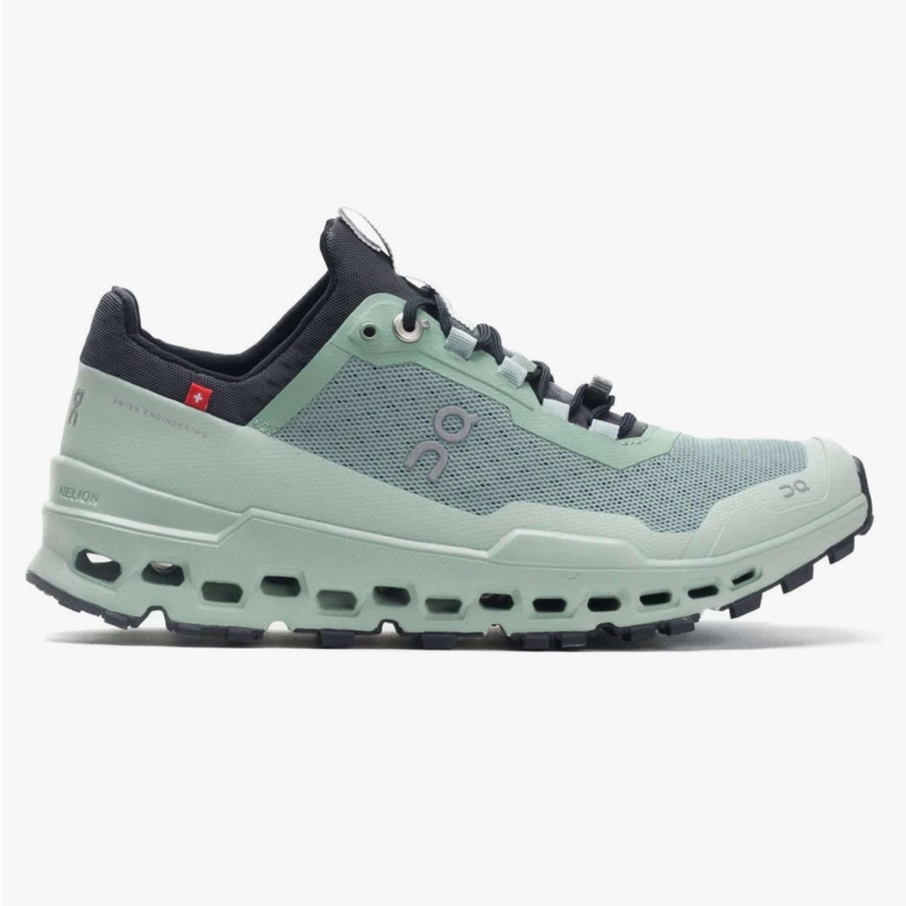 ON On Running Cloud Womens Cloudultra trail running shoe in moss green, size 7